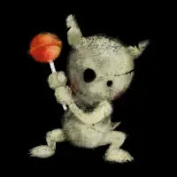 Creepy Lollipop Warrior Monster - design