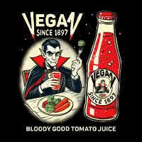Vegan Dracula - design