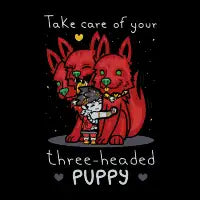 Three-headed puppy - design