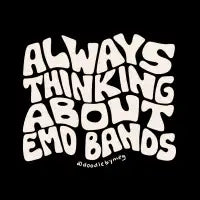Always Thinking About Emo Bands - design