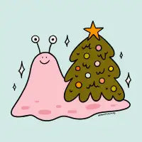 Christmas Tree Snail - design