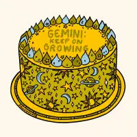Gemini Cake - design
