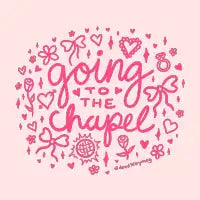 Going to the Chapel in Pink - design