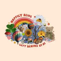 Happily Being Left Behind - design
