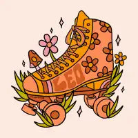 Leo Roller Skate T-Shirt - design