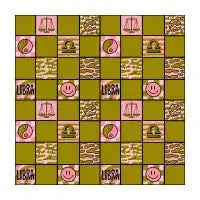 Libra Checkered Print - design