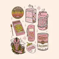 Libra Tattoo Flash Sheet - design