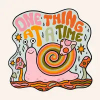 One Thing at a Time T-Shirt - design