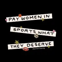 Pay Women in Sports - design