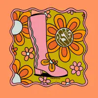 Pisces Groovy Boots - design