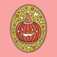Pumpkin Clown T-Shirt - design