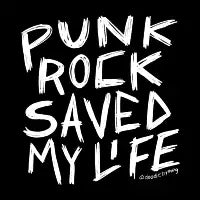 Punk Rock Saved My Life T-Shirt - design