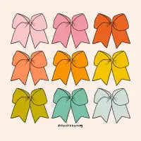Rainbow Bows - design