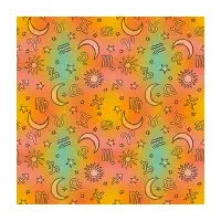 Rainbow Celestial Print - design