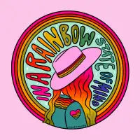 Rainbow State of Mind T-Shirt - design