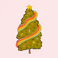 Rainbow Tree T-Shirt - design