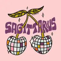 Sagittarius Cherries - design