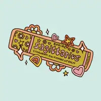 Sagittarius Lip Balm - design