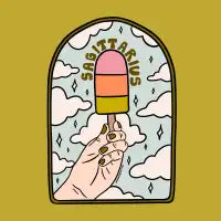 Sagittarius Popsicle - design