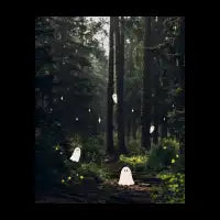 Spooky Ghost Collage - design