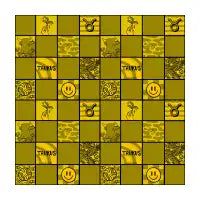 Taurus Checkered Print - design