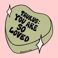 Taurus Conversation Heart - design