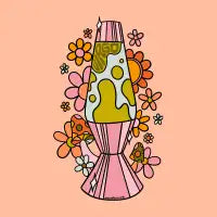 Virgo Lava Lamp T-Shirt - design