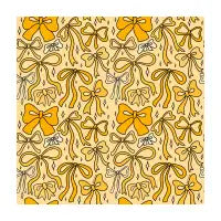 Yellow Bow Print - design
