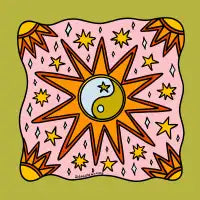 Yin Yang Sun T-Shirt - design