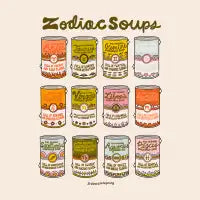 Zodiac Soups T-Shirt - design