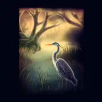 Great Blue Heron - design