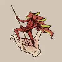 Hand of Mischief T-Shirt - design
