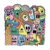 SQUARE FRIENDS - design