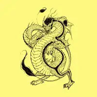 Bruce, the Dragon - design