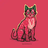 Fruitcat Strawberry - design