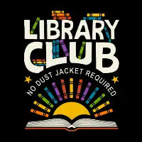 Library Club No Dust Jacket - design