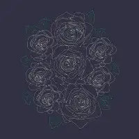 White Rose Bouquet - design