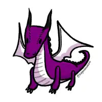 Ace Dragon Button - design