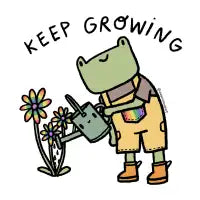 Keep Growing T-Shirt - design