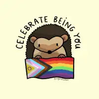 Progress Hedgehog Button - design