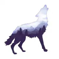 Wolf Double Exposure - design