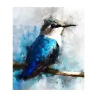 Humming Bird Watercolour - design