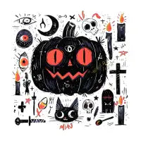 Doodle Pumpkin - design