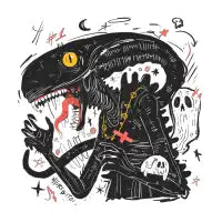 doodle Xenomorph - design