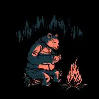 Campfire Bear - design