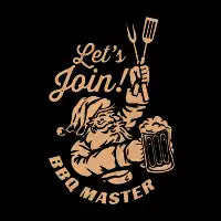 Join BBQ Santa - design