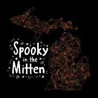 Spooky Mitten - design