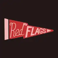 LET'S GO RED FLAGS - design