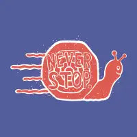 NEVER STOP - design