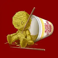 Bored 'Ramen'ses - design